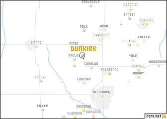 map of Dunkirk