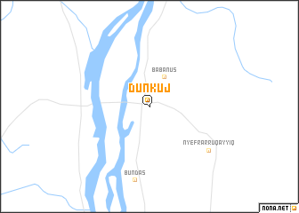 map of Dunkuj