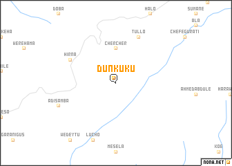 map of Dunkʼukʼu