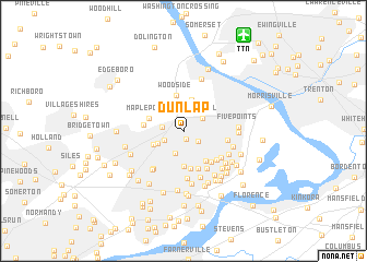 map of Dunlap