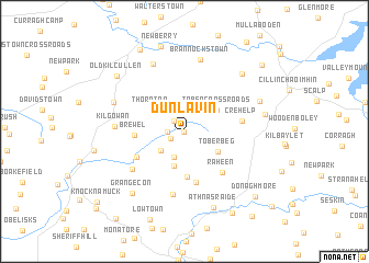 map of Dunlavin