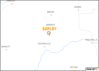 map of Dunlay
