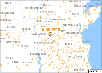 map of Dunleigh