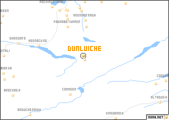 map of Dún Lúiche