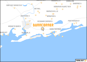 map of Dunn Corner