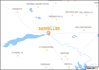 map of Dunnellon