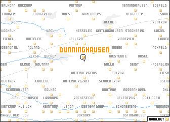 map of Dünninghausen