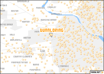 map of Dunn Loring