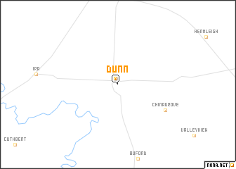 map of Dunn