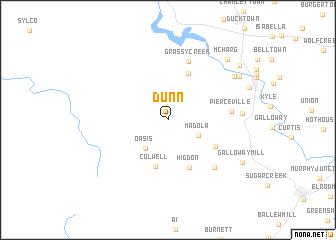 map of Dunn