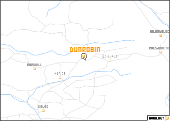 map of Dunrobin