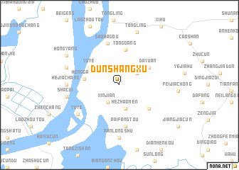 map of Dunshangxu