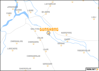 map of Dunshang