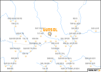 map of Dunsol