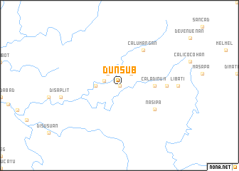 map of Dunsub