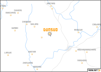 map of Dunsuo