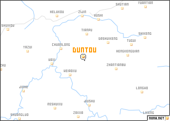 map of Duntou