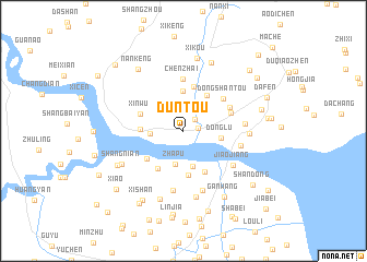 map of Duntou