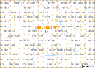 map of Dunukedeniya