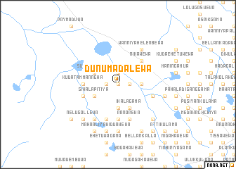 map of Dunumadalewa