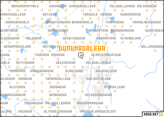 map of Dunumadalewa