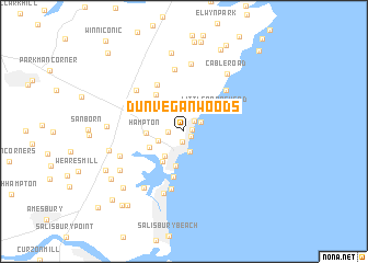 map of Dunvegan Woods