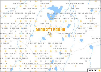 map of Dunwattegama