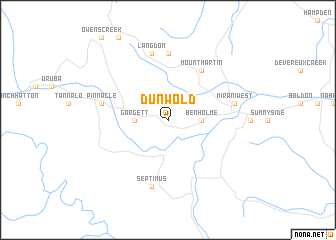 map of Dunwold