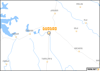 map of Duodao
