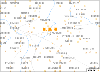 map of (( Duogiai ))