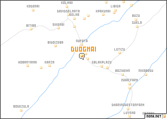 map of Duogmai