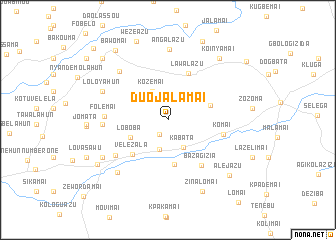 map of Duojalamai