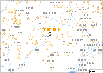 map of Dūo Kili