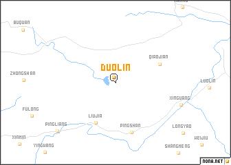 map of Duolin
