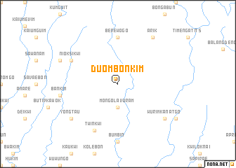 map of Duombonkim