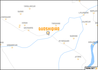 map of Duoshiqiao