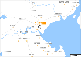 map of Duotou