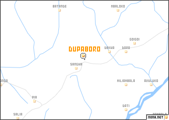 map of Dupaboro