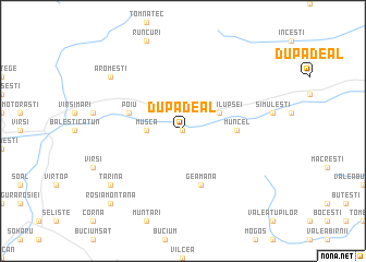 map of După Deal