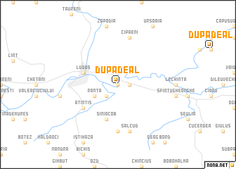 map of După Deal