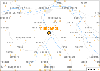 map of După Deal