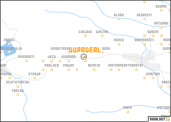 map of După Deal