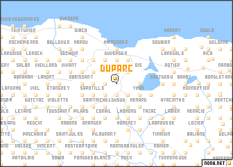 map of Du Parc