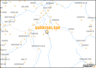 map of Dupax del Sur