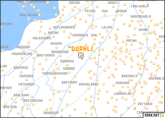 map of Duphli