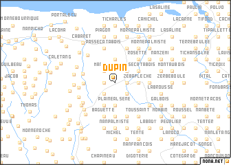 map of Dupin