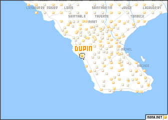 map of Dupin