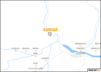 map of Dupkur