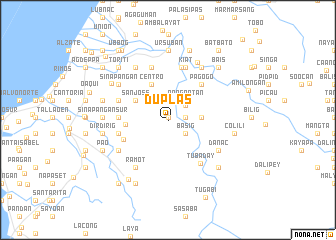 map of Duplas