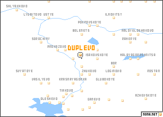 map of Duplevo